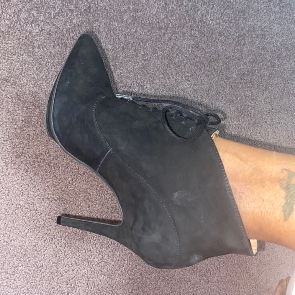 Madison Harding Suede Booties - Picture 2 of 11